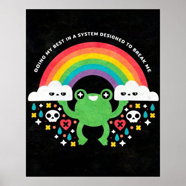 doing my best - print  (Front)