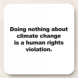 Doing nothing about climate change coaster