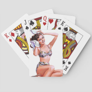 Doing the Do Pin Up Playing Cards