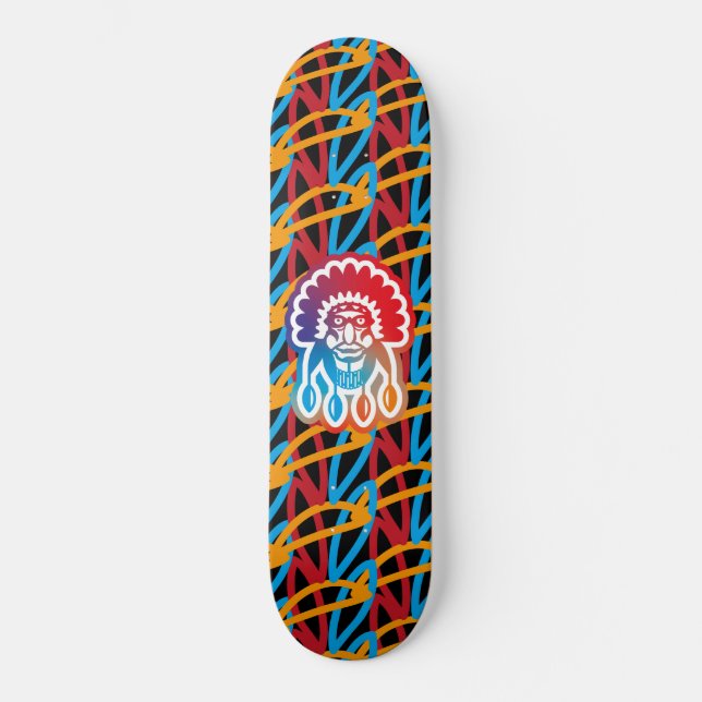DOING THE INDIAN BY MASANSER PIXELAT SKATEBOARD (Front)