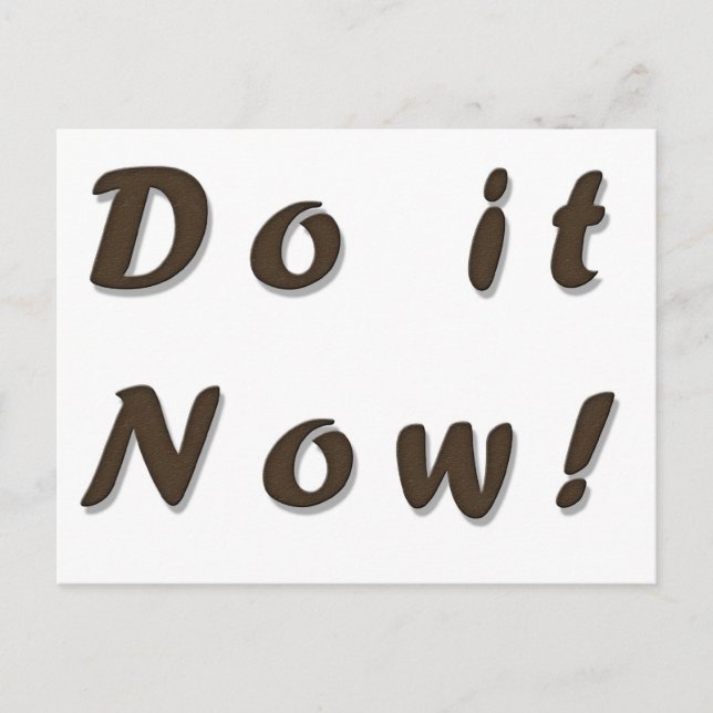 doit postcard (Front)