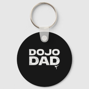 Dojo Dad Martial Arts Funny Father's Day Gift For Key Ring