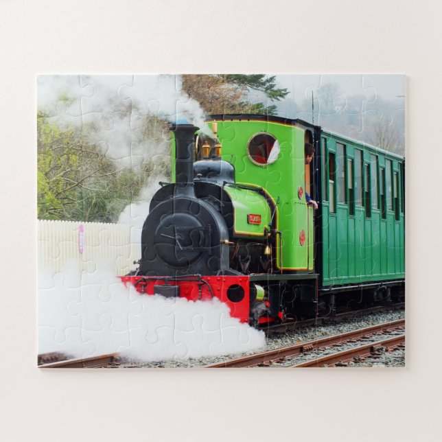 Dolbadarn train jigsaw puzzle (Horizontal)