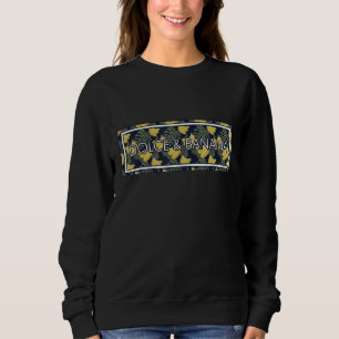 Dolce And Banana Fruit & Fruit Blogger Vegan Veget Sweatshirt