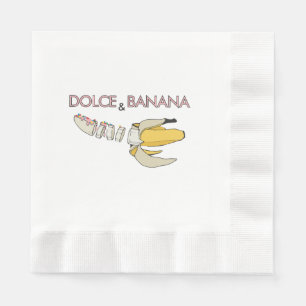 Dolce and banana napkin