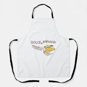 Dolce & Banana  Apron