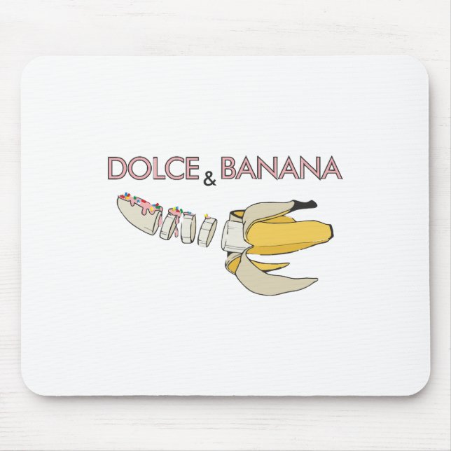 Dolce & Banana  Mouse Pad (Front)