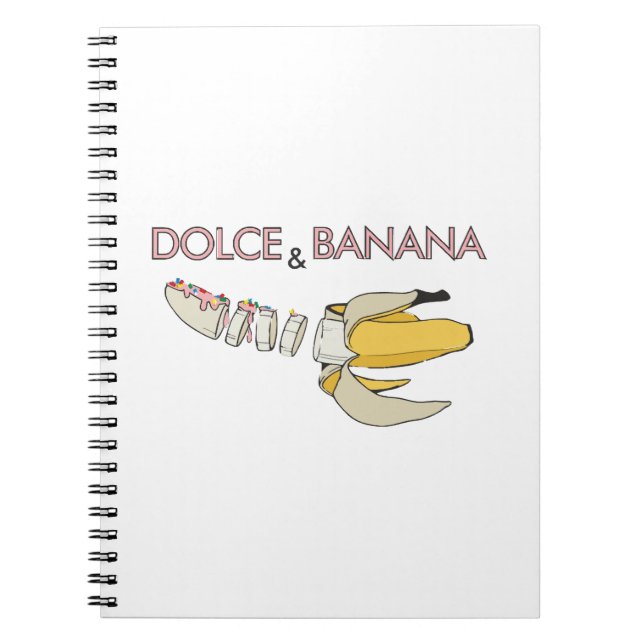 Dolce & Banana  Notebook (Front)