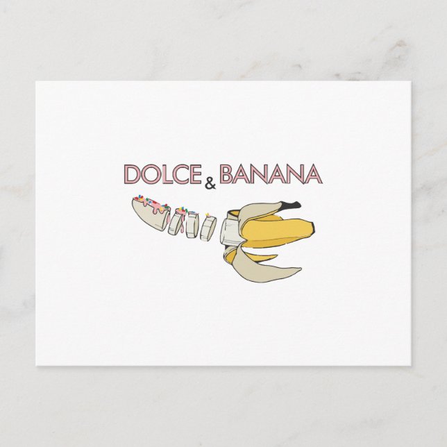 Dolce & Banana  Postcard (Front)