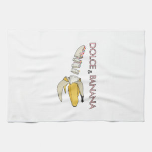 Dolce & Banana Tea Towel