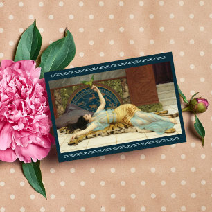 Dolce Far Niente by John Godward Postcard