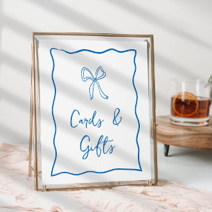 Dolce Vita Italian Bridal Shower Card & Gift Sign