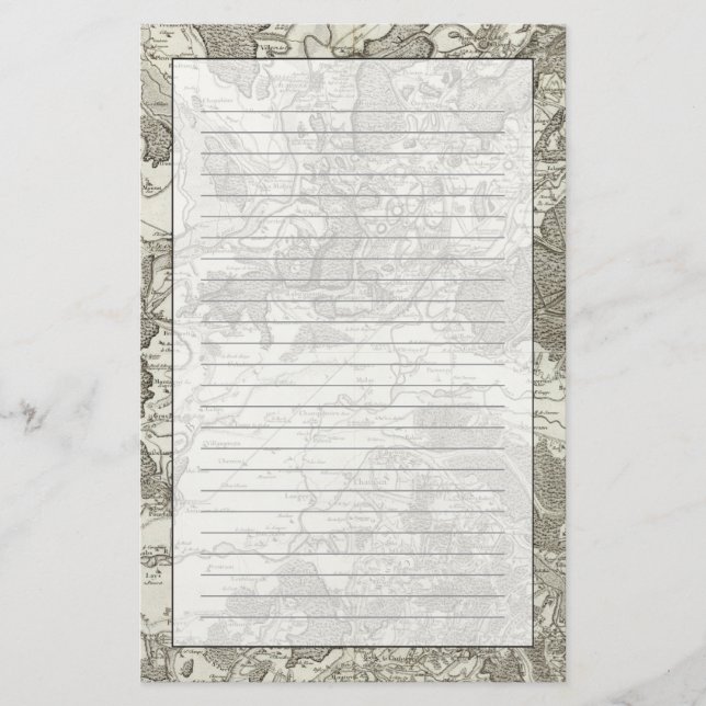 Dole, Auxonne Stationery (Front)