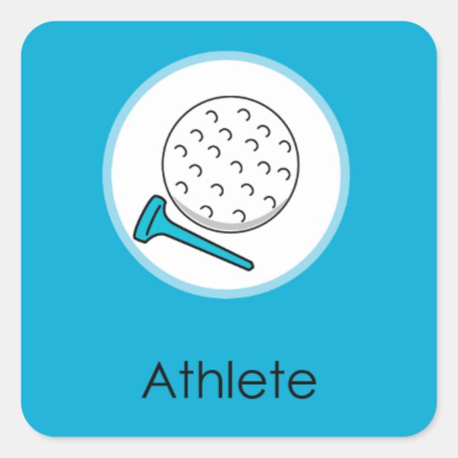 Doljabi Doljanchi Korean First birthday Athlete Square Sticker (Front)