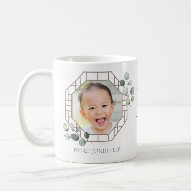Doljanchi Korean First Birthday Personalised Coffee Mug (Left)