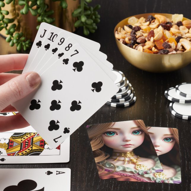 Doll Alicia: Playing Cards (In Situ)