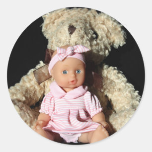 Doll and Teddy Bear Stickers