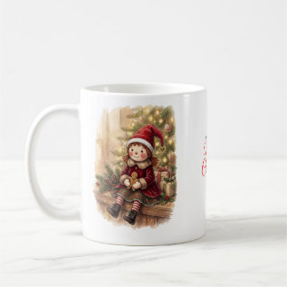 Doll Christmas Mug