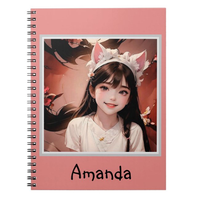 Doll, doll photo, gift  notebook (Front)