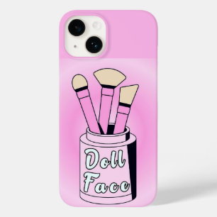 Doll Face - 1940s Canvas Print Case-Mate iPhone 14 Case