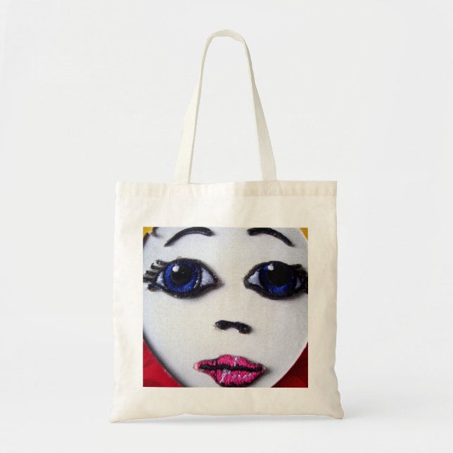 Doll Face Tote Bag (Front)