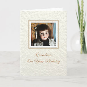 Doll Frances Grandma Birthday Card