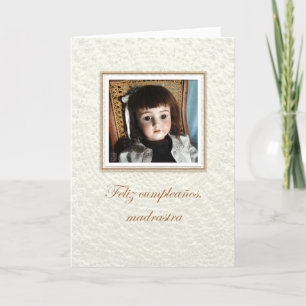 Doll Frances madrastra/stepmother Birthday Card