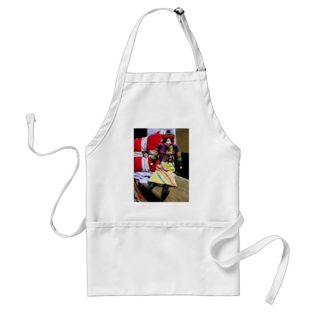 Doll in Colourful Outfil Standard Apron (Front)