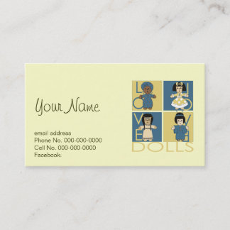 Doll Lover Business Card