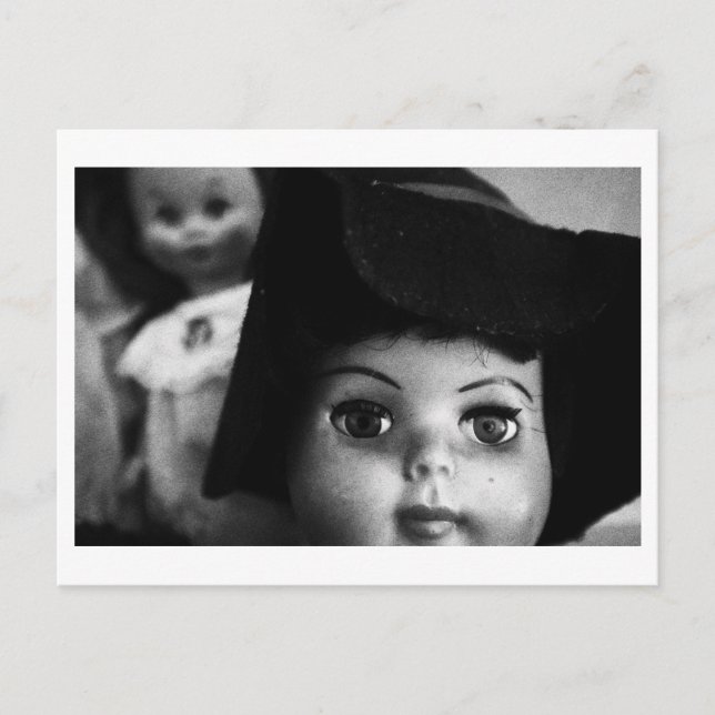 Doll Portrait - Close up Postcard (Front)