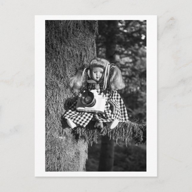 Doll Portrait - The Photographer Postcard (Front)