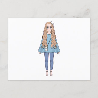 Doll Post Card