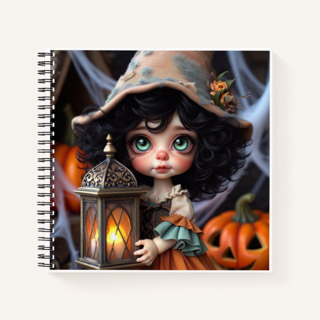 Doll with a Lantern, by Natasha Us Notebook (Front)