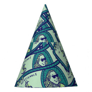 Dollar Banknotes: Seamless Money Pattern Party Hat