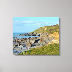 Dollar Cove Cornwall England Poldark Location Canvas Print