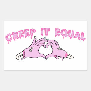 Dollar Is My Sign – Hot Pink Hustle Design Rectangular Sticker