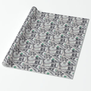 Dollar notes 1 Dollar Wrapping Paper
