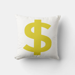 Dollar Sign Cushion