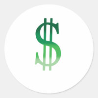 Dollar Sign in Colour