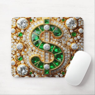 Dollar Sign Mouse Pad