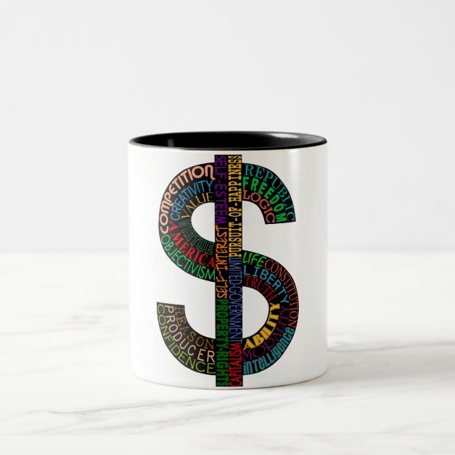 Dollar Sign Mug (Center)