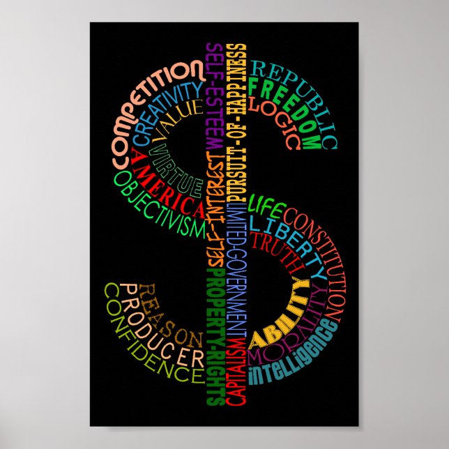 Dollar Sign Poster (Front)