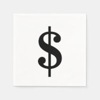 Dollar Sign | Simple Classic Alphabet