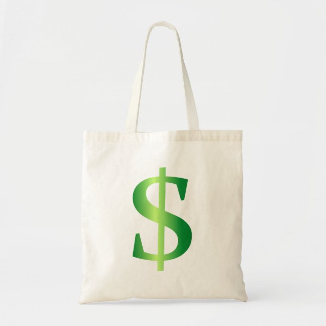 Dollar Sign tote bag (Front)