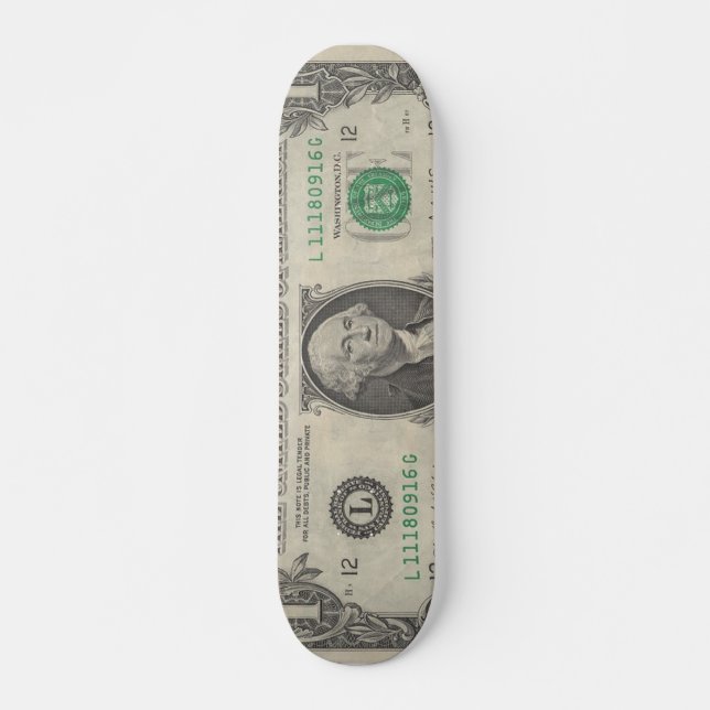 dollar skateboard (Front)