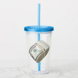 Dollars Acrylic Tumbler