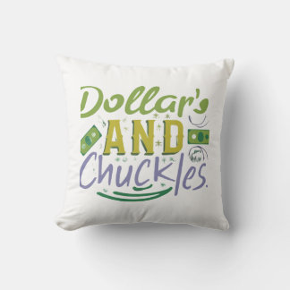 Dollars and chuckles  cushion