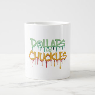Dollars and chuckles  large coffee mug