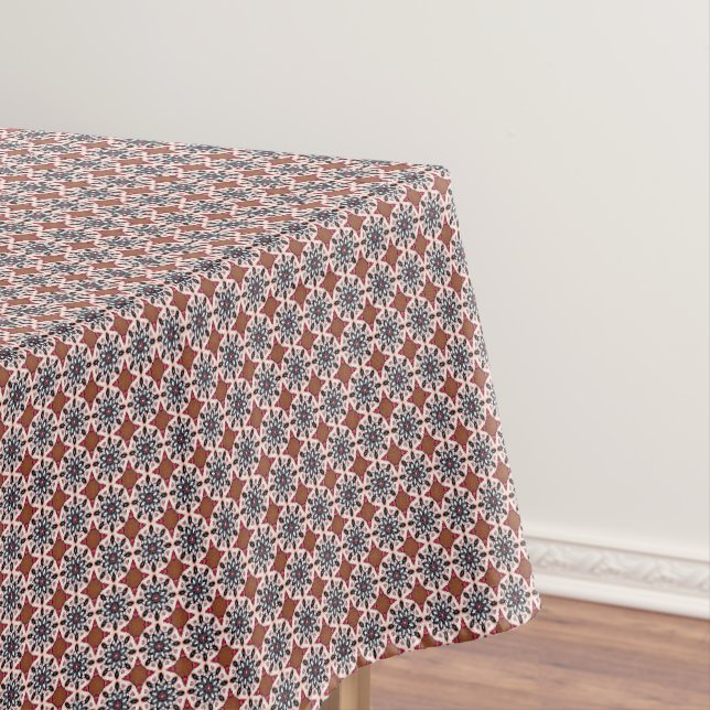 Dollars and Diamonds Tablecloth (In Situ)