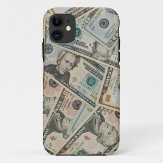 Dollars Background iPhone 11 Case